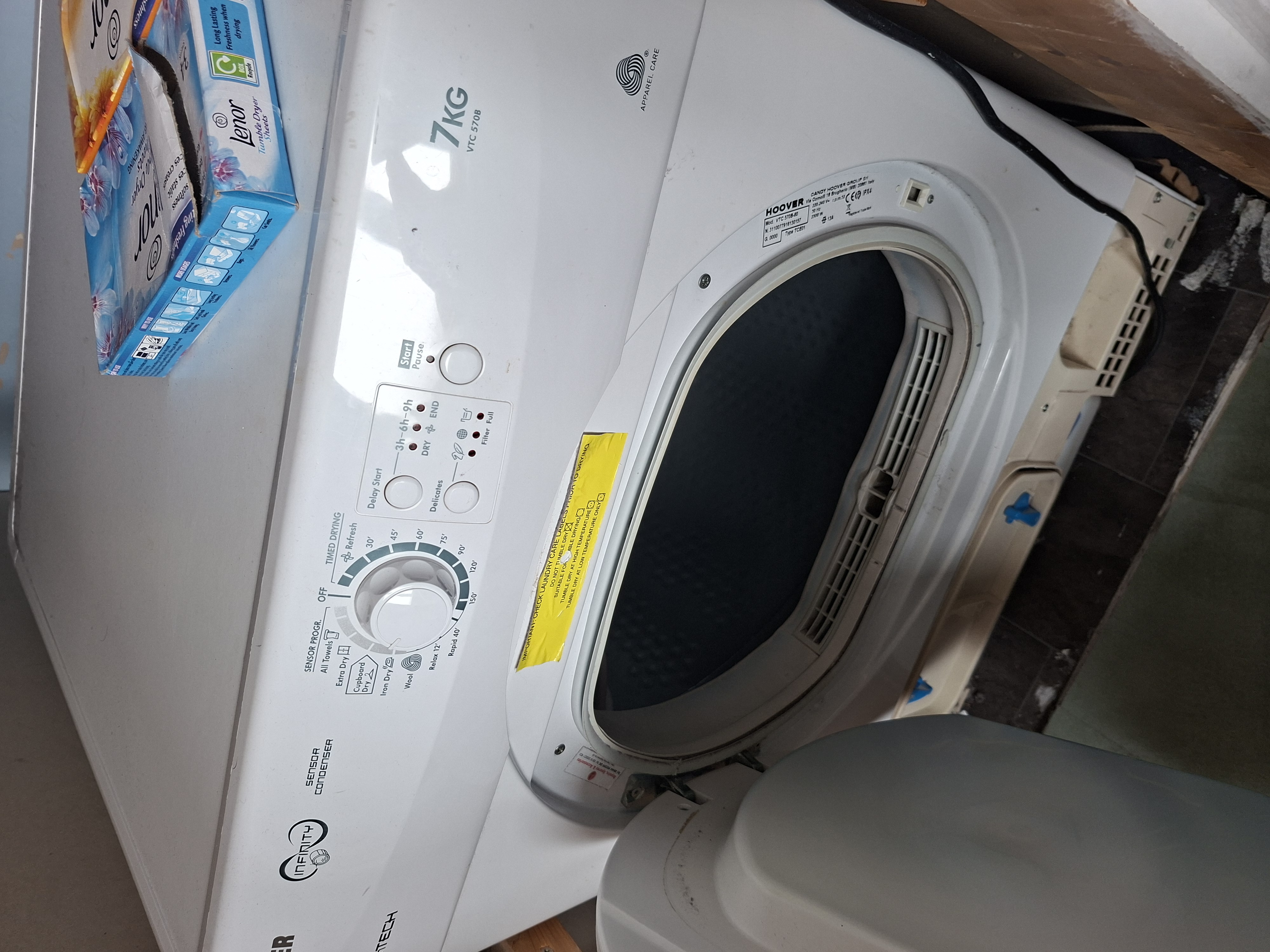 Hoover tumble dryer
